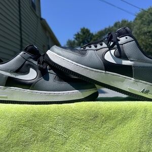 Size 9 - Nike Air Force 1 '07 LV8 Black Smoke Grey